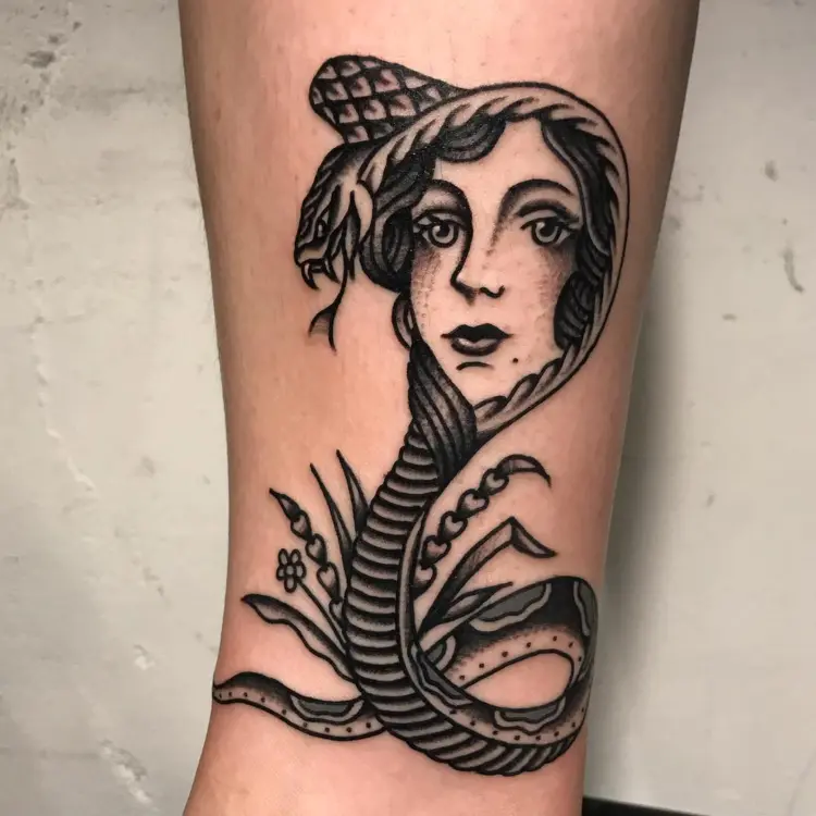 Flower, Snake