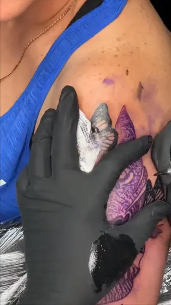 Game Face Tattoo