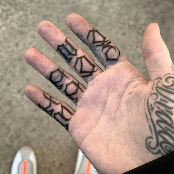 Lettering