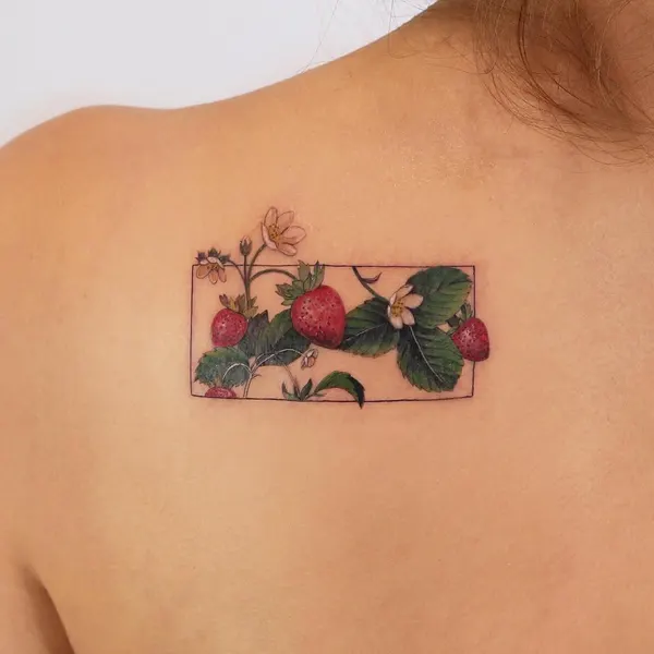 Flower, 딸기