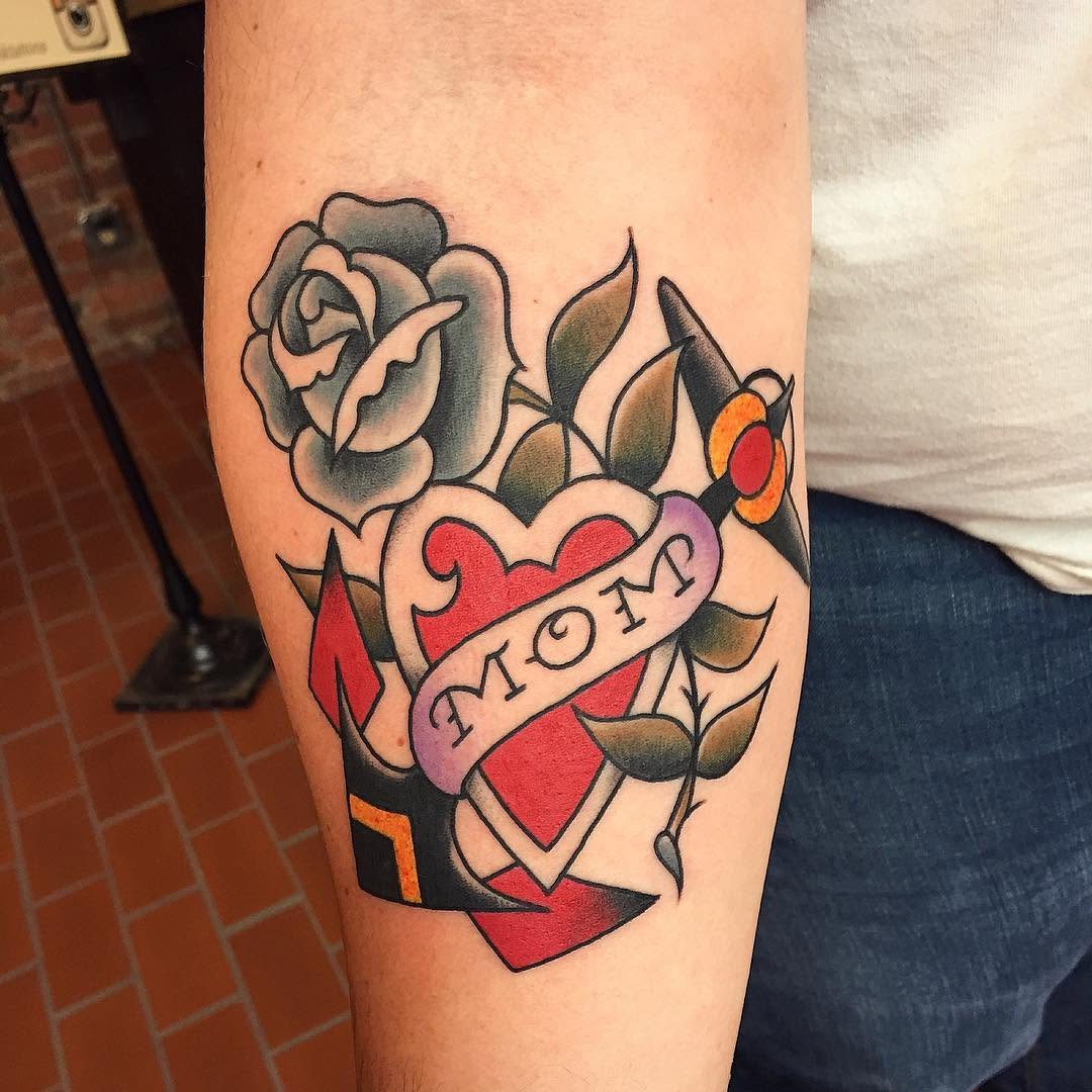 Flower, Rose, Lettering