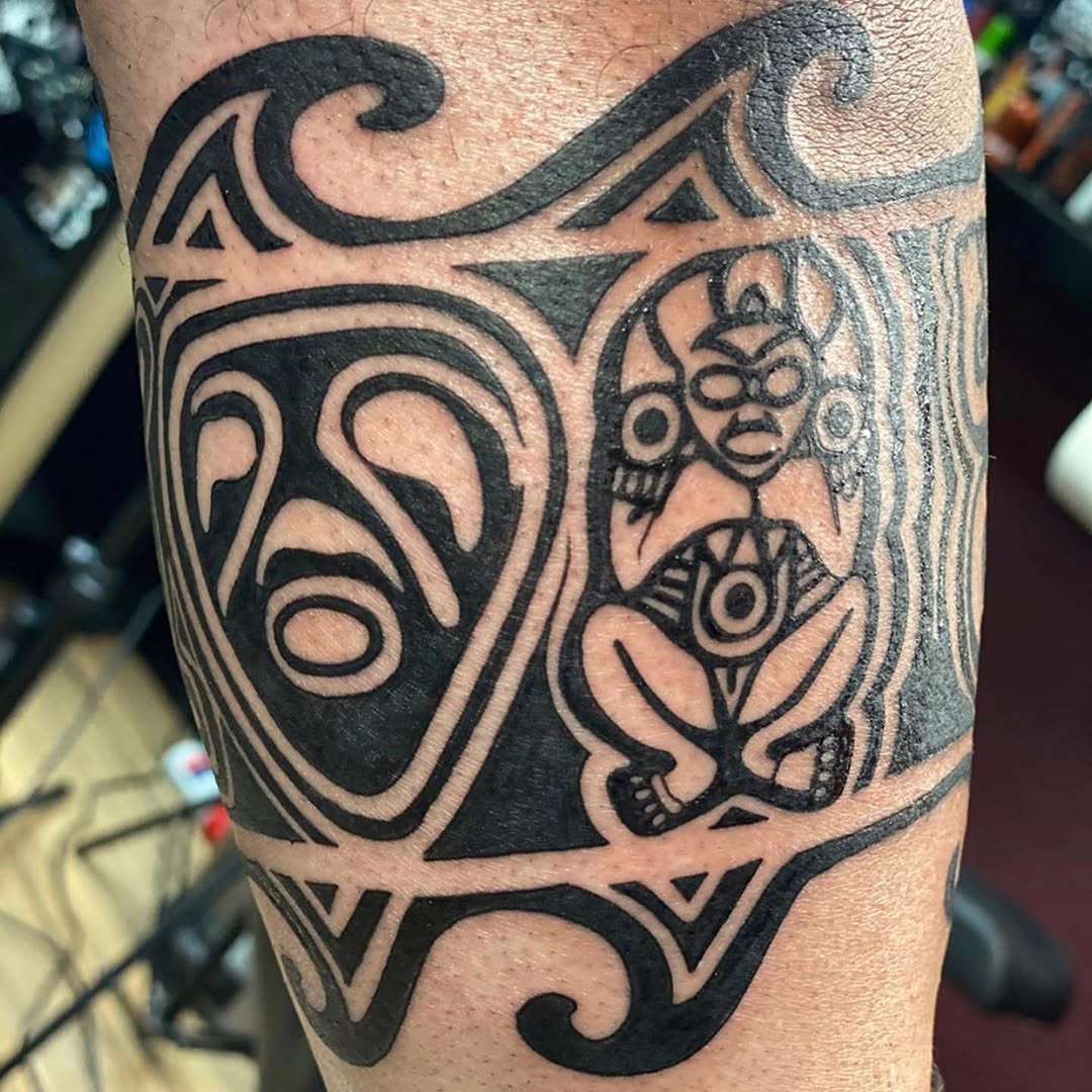 Game Face Tattoo