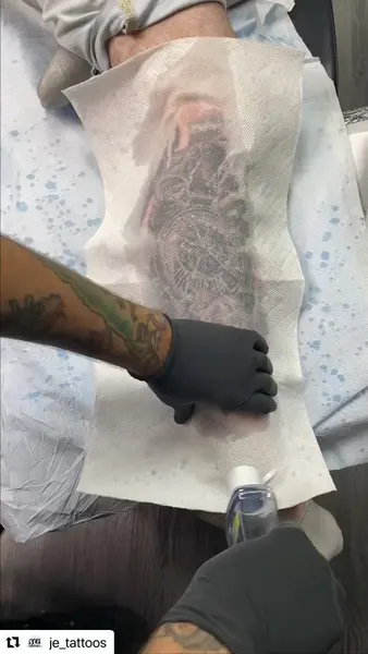 Game Face Tattoo