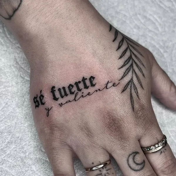 Lettering