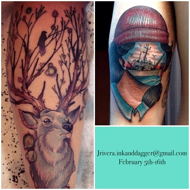 Ink and Dagger Tattoo