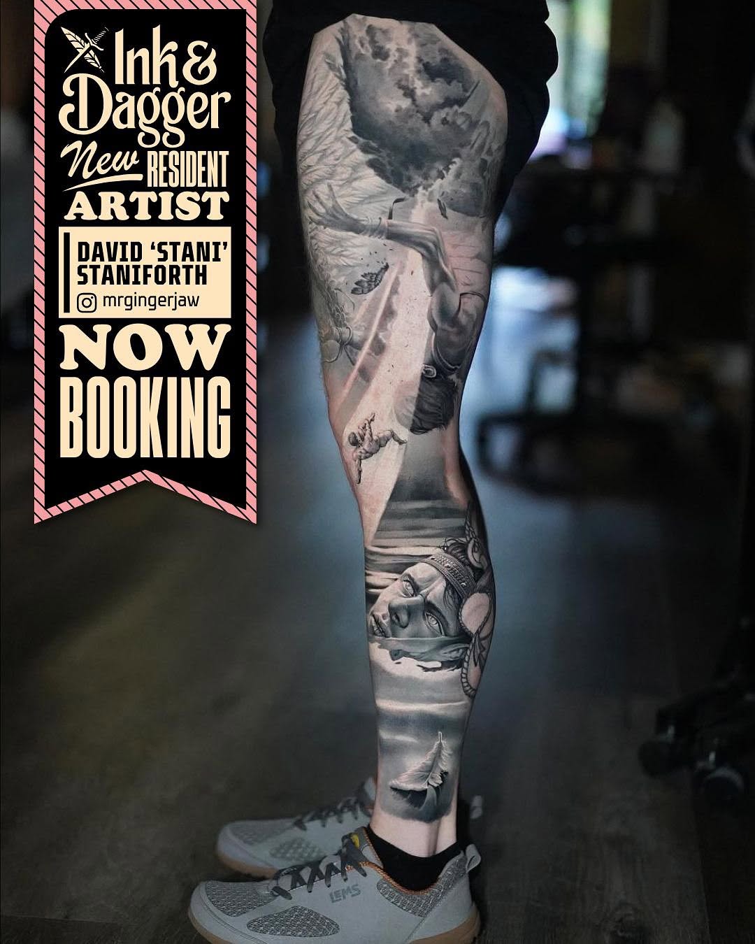 Ink and Dagger Tattoo