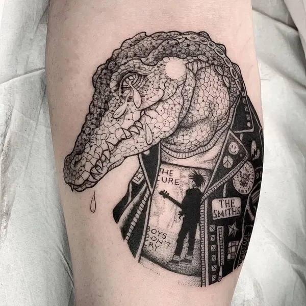 Dragon, 악어