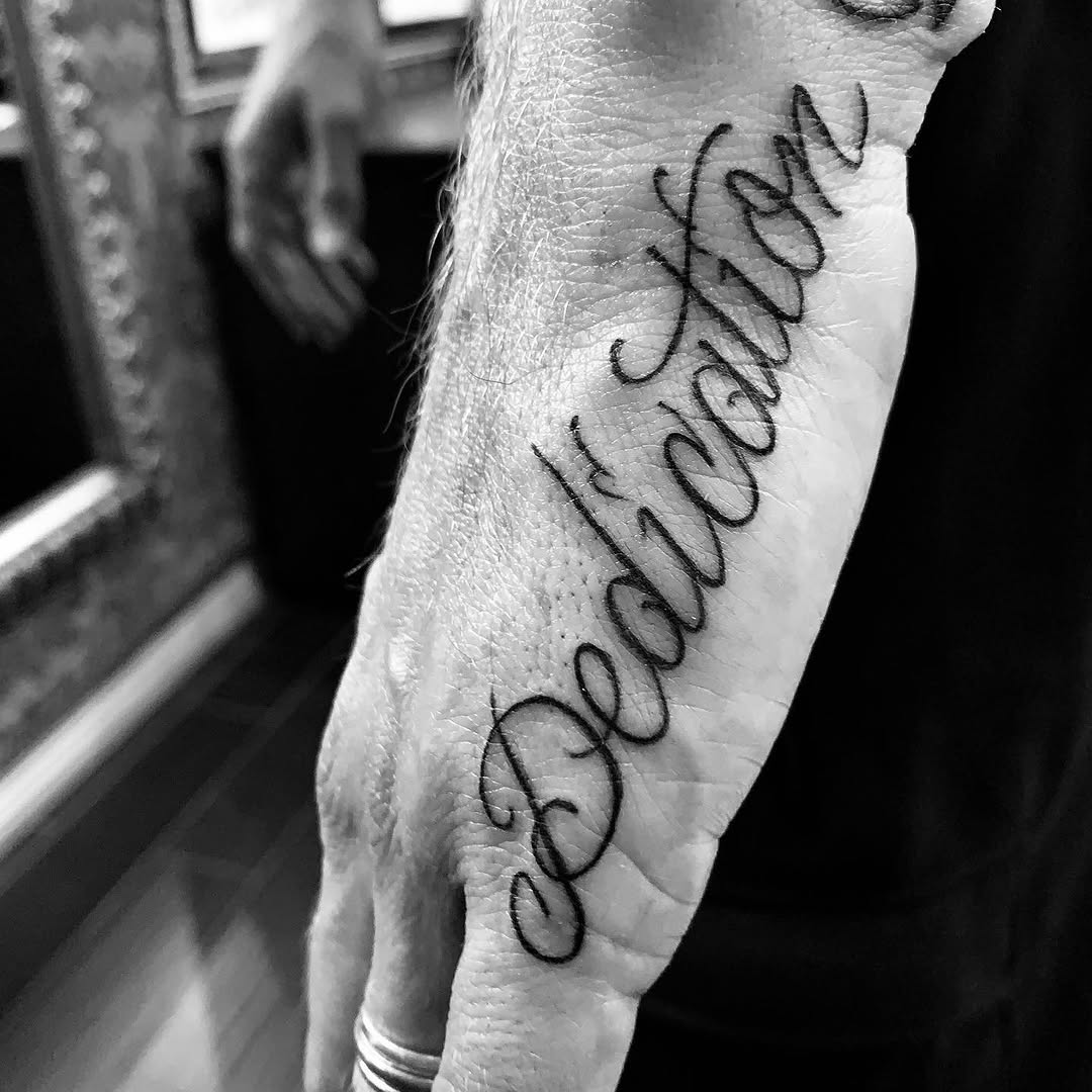Lettering