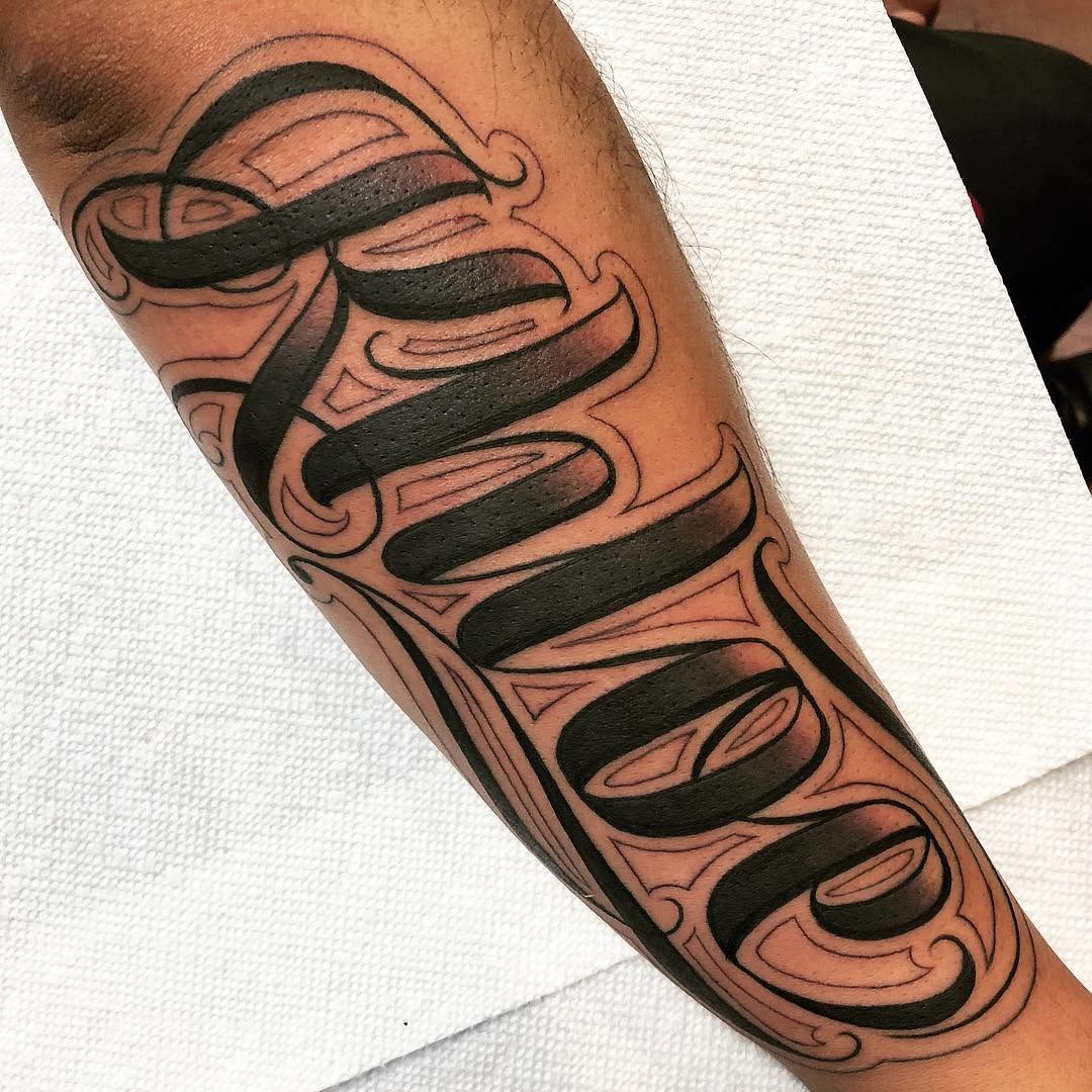 Lettering
