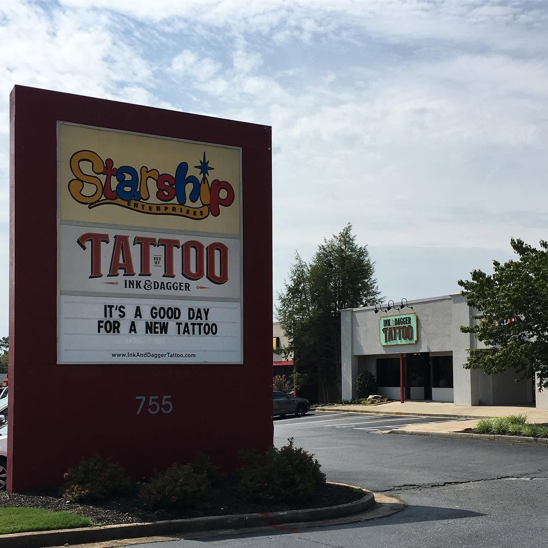 Ink and Dagger Tattoo