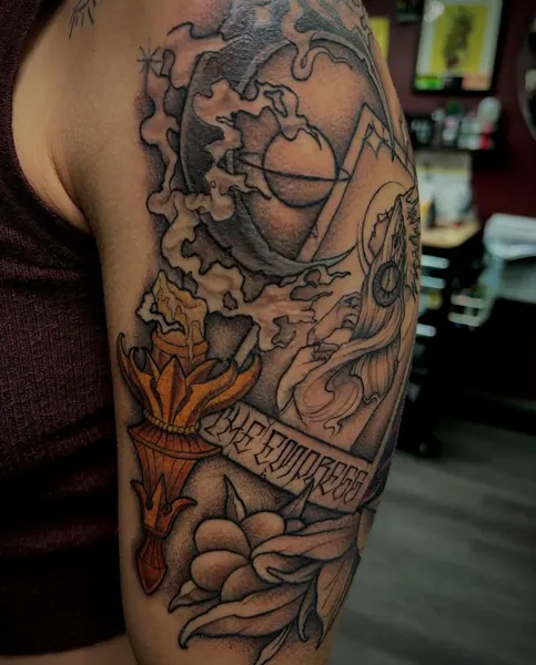 Game Face Tattoo