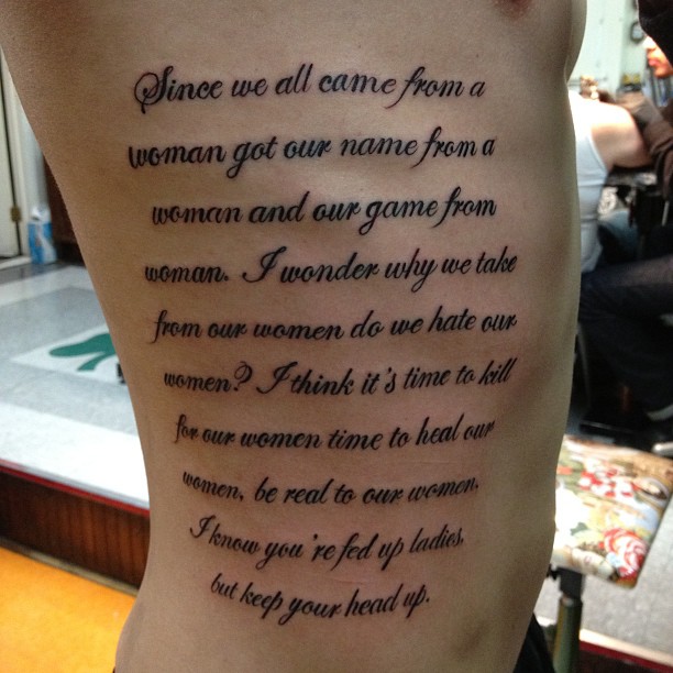 Lettering