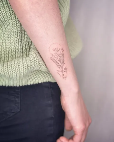 Lettering, Flower