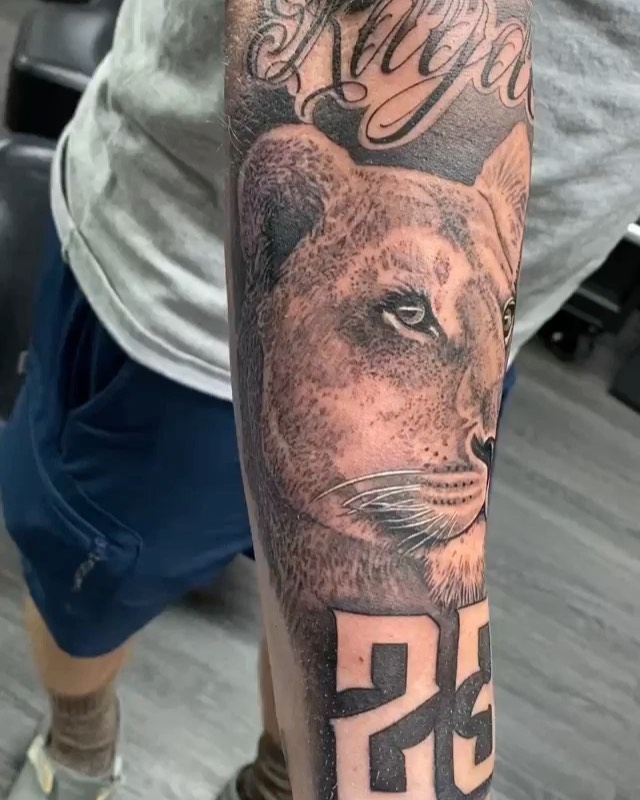 Game Face Tattoo