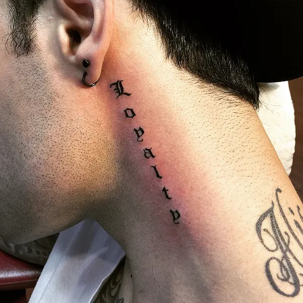 Lettering