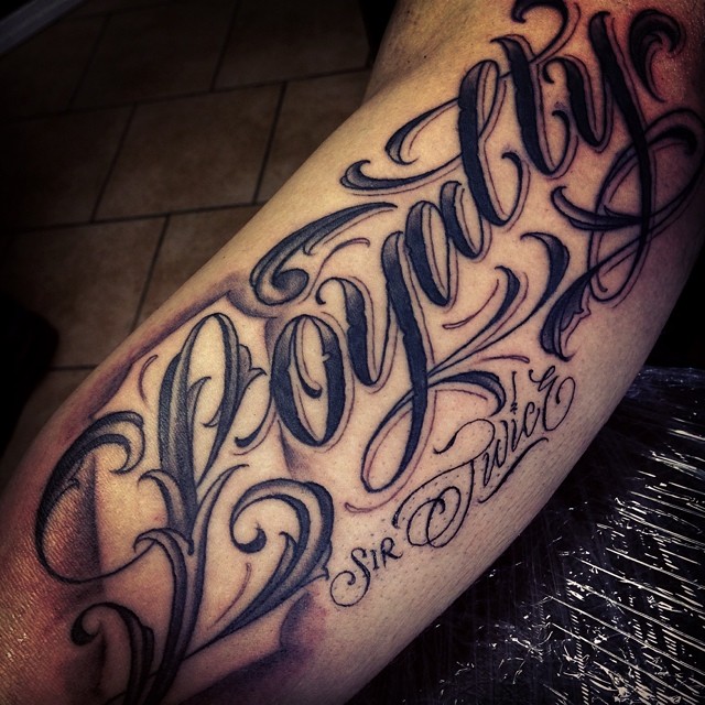Lettering