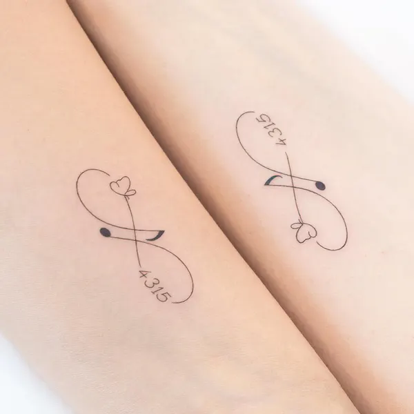 Lettering, 커플/우정 타투
