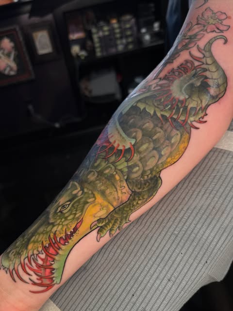 Flower, Animal, 사무라이, Tiger