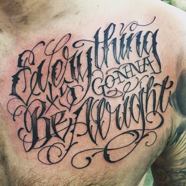 Lettering