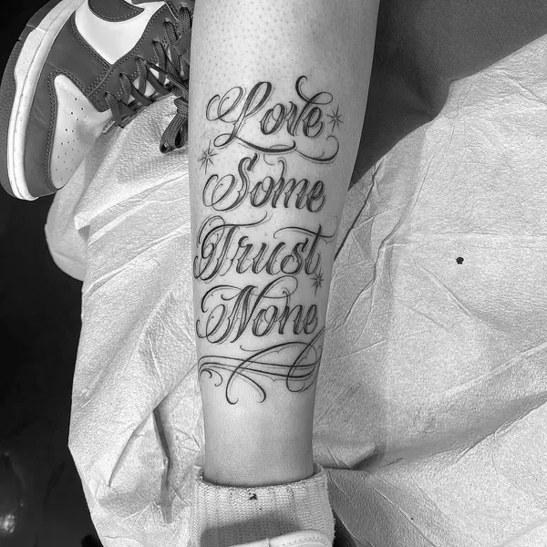 Lettering