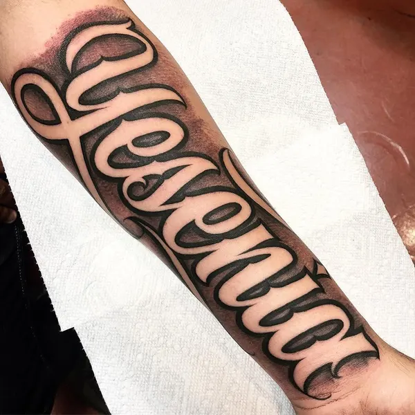 Lettering