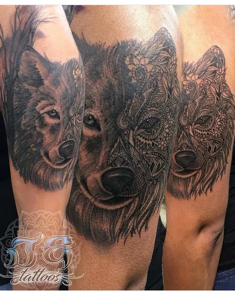 Game Face Tattoo