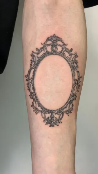 Flower, Rose, 거울, 프레임
