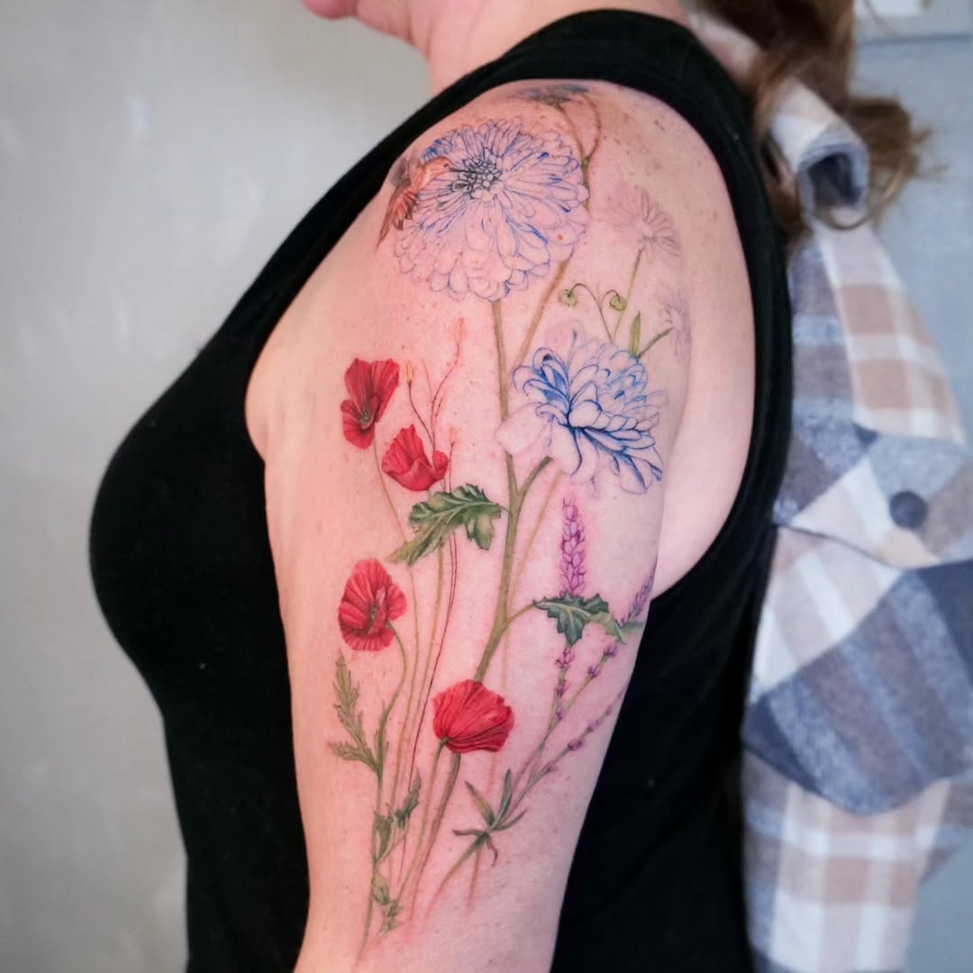 Flower, Rose, 양귀비