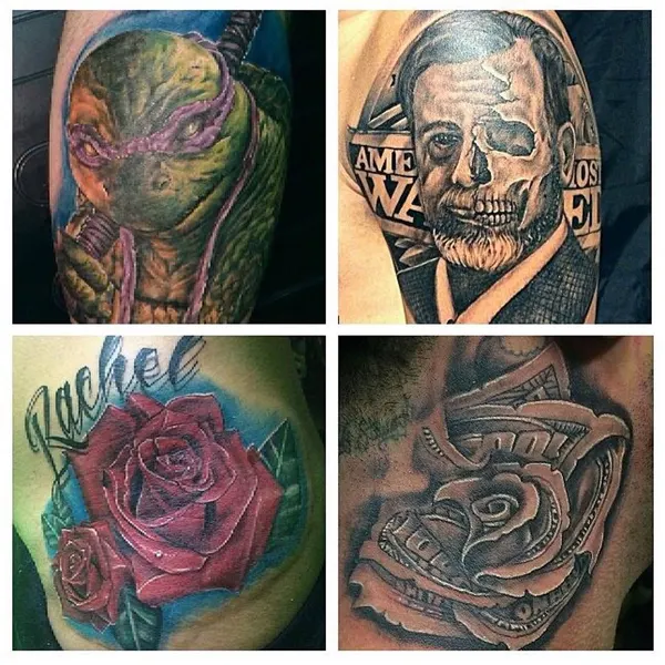 Game Face Tattoo