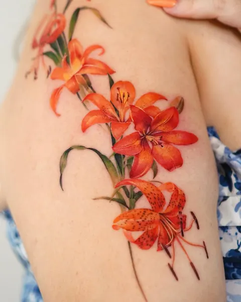 백합, Flower