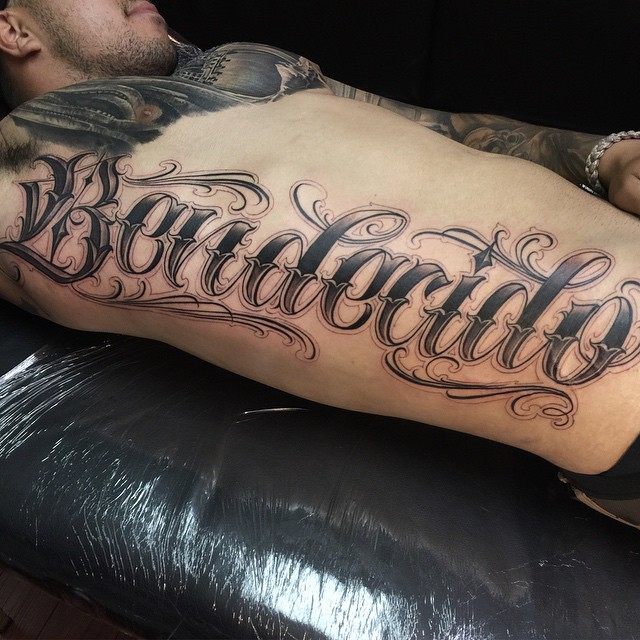Lettering