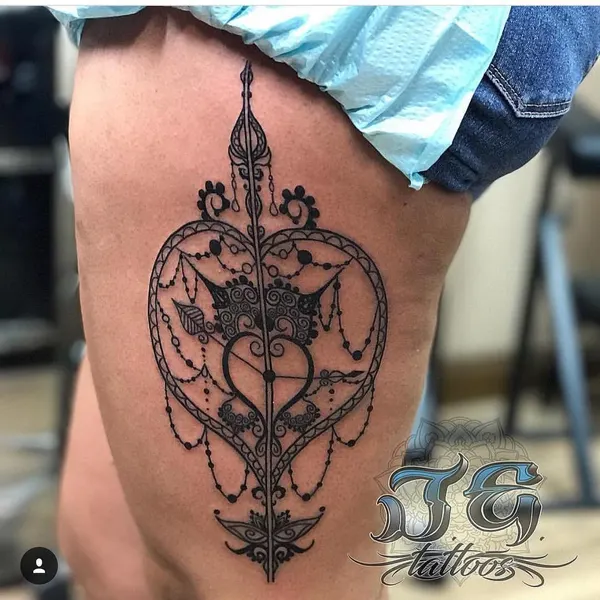 Game Face Tattoo