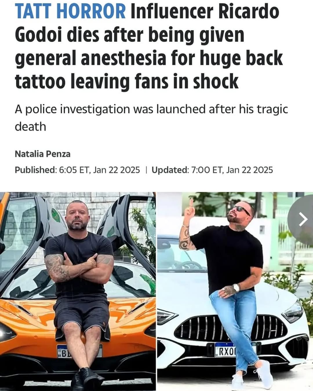 Game Face Tattoo