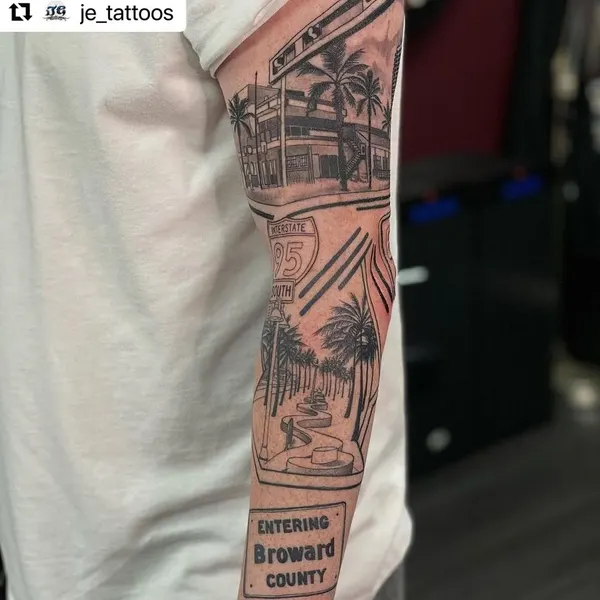Game Face Tattoo