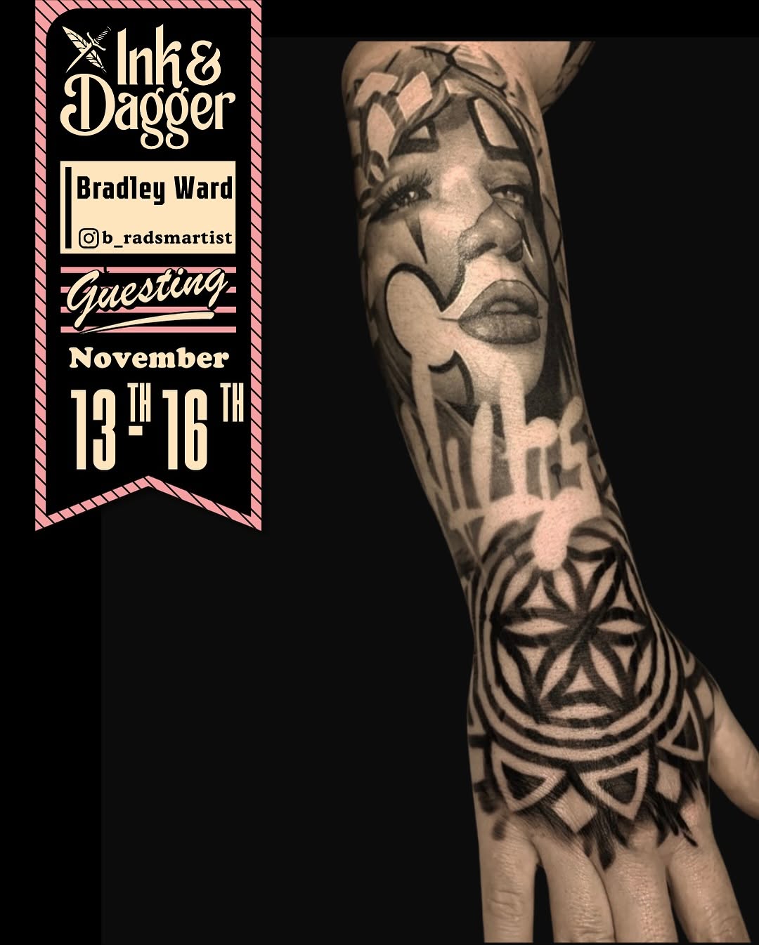 Ink and Dagger Tattoo