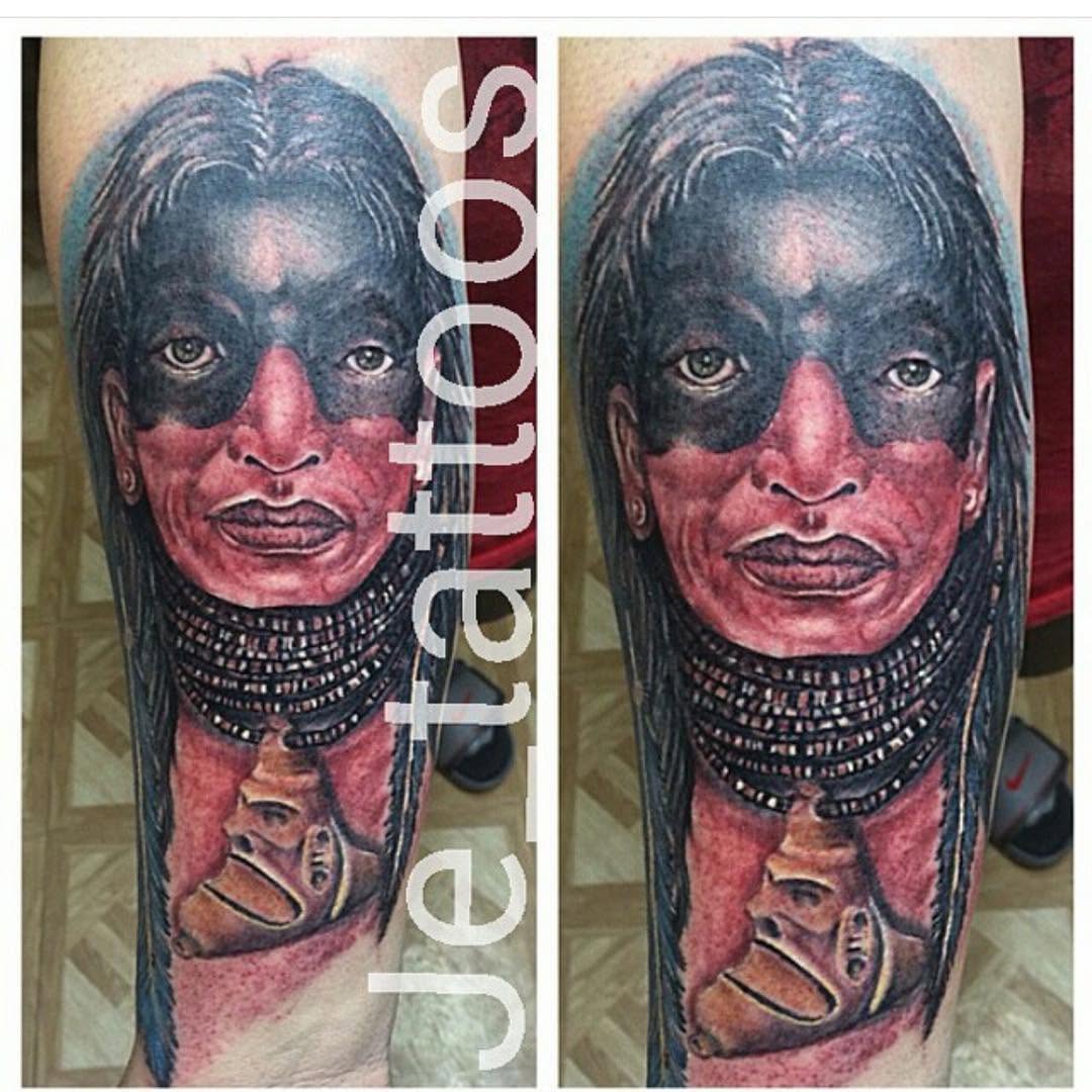 Game Face Tattoo