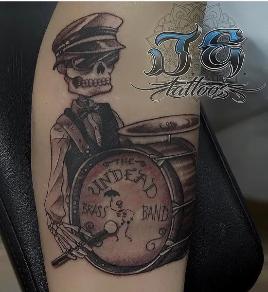 Game Face Tattoo