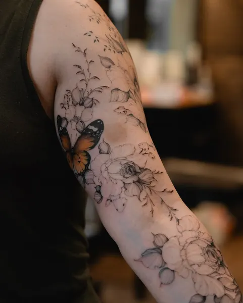 Flower, Animal, Nature