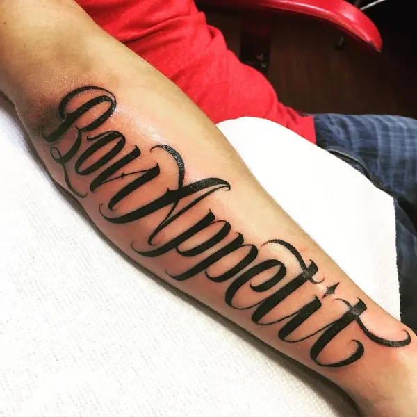 Lettering
