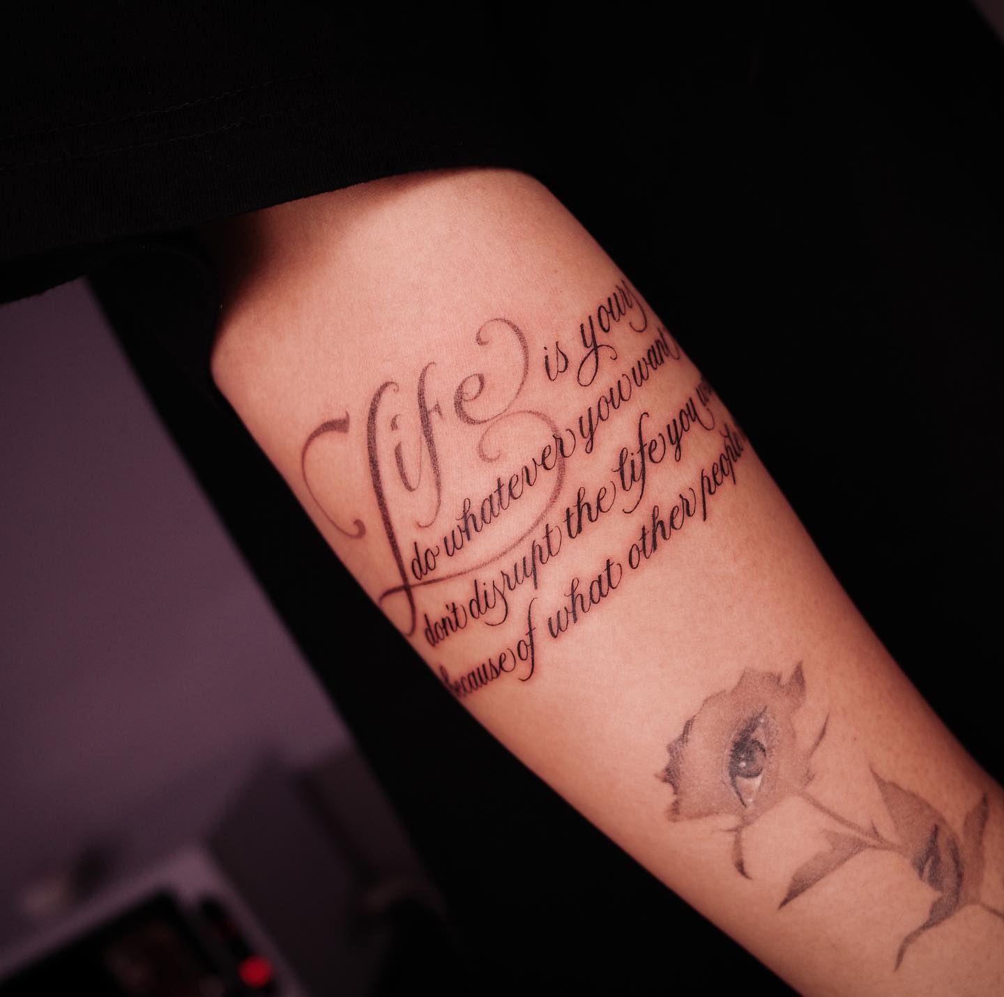 Lettering