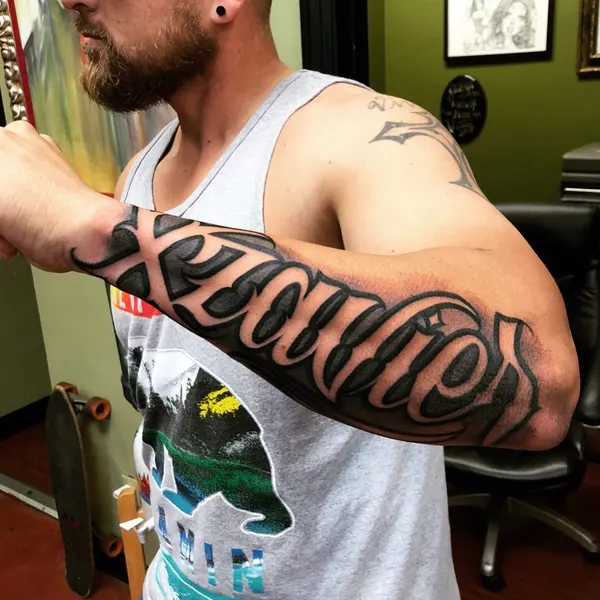 Lettering