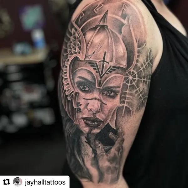 Game Face Tattoo