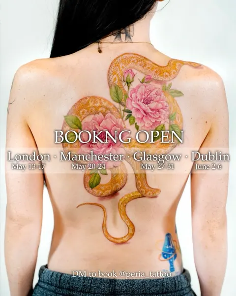 Nature, Flower, Animal, Rose, Snake