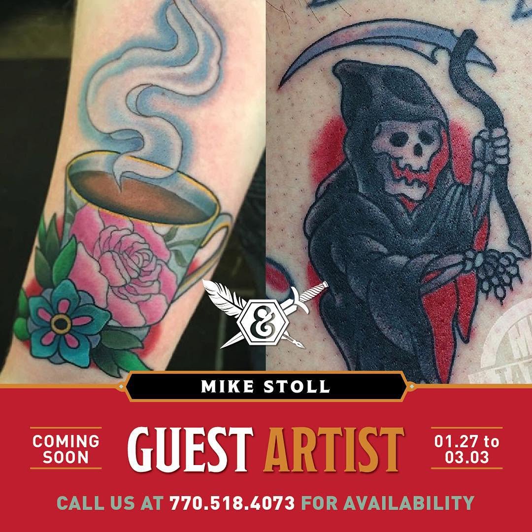 Ink and Dagger Tattoo