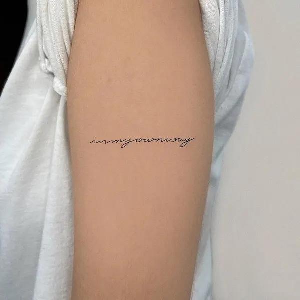 Lettering