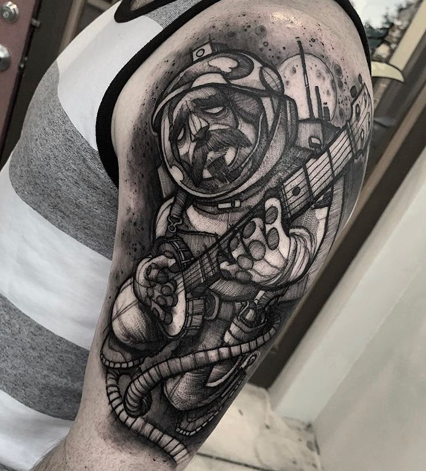 Ink and Dagger Tattoo