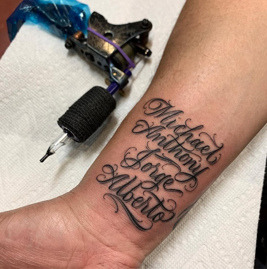 Lettering