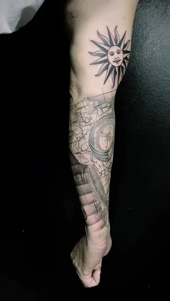Game Face Tattoo
