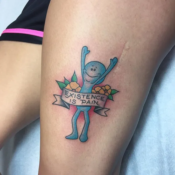 Flower, Rose, Lettering