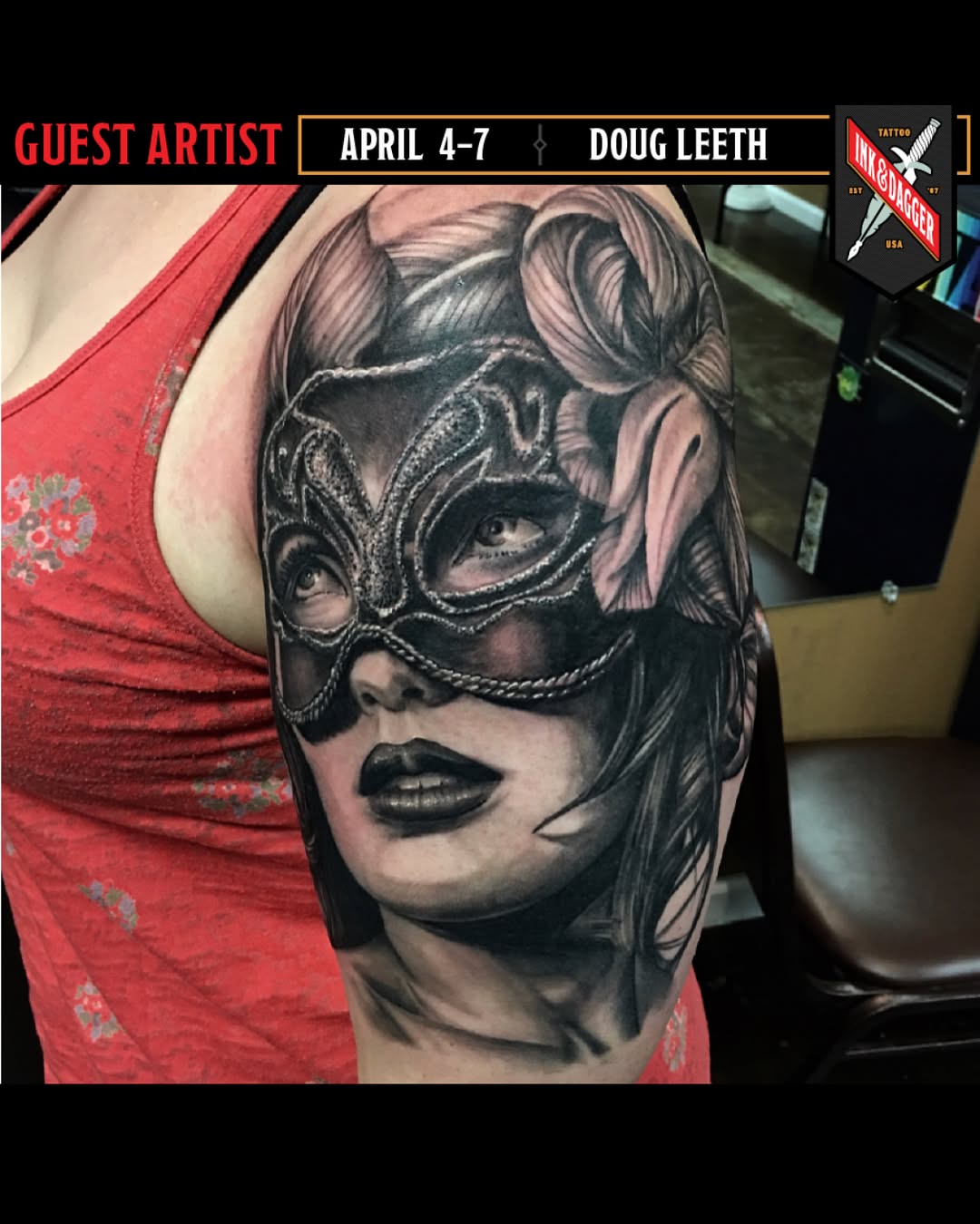 Ink and Dagger Tattoo